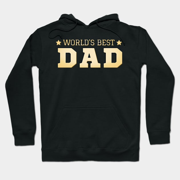 Worlds Best Dad | Vintage 3D Hoodie by PyGeek